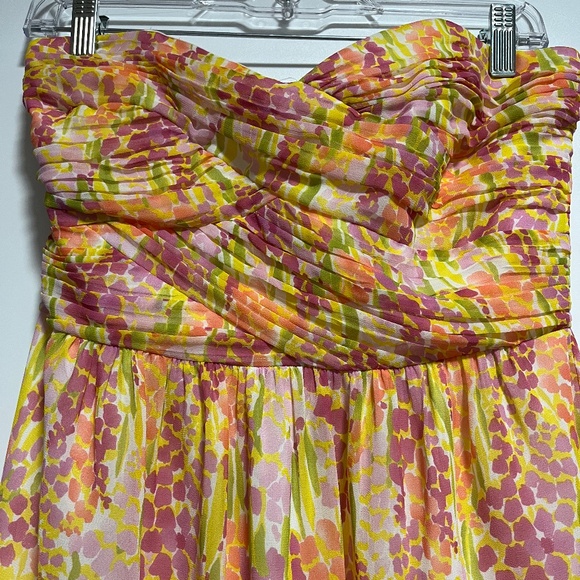Shoshanna Mango Tango strapless floral dress - Picture 3 of 5